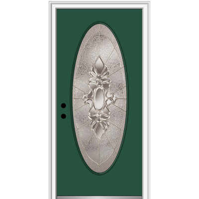Fiberglass Smooth Heirlooms Painted Inswing Primed Composite Frame Exterior Door