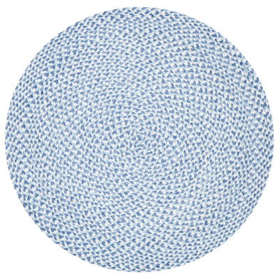 Aloisie Round Hand Woven Indoor / Outdoor Area Rug