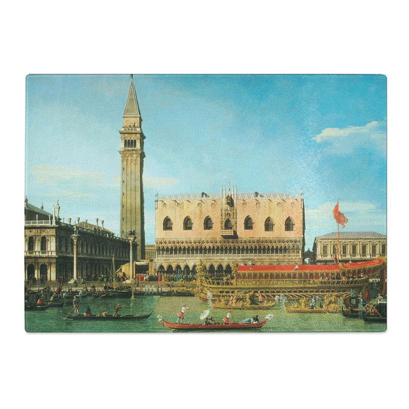 Ascension Day Vol.1 by Giovanni Canaletto Chopping Board, 0.4cm H x 29cm W x 39cm L