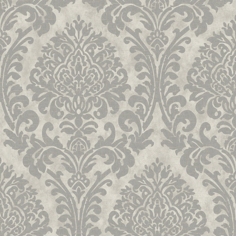 Rouleau de damas Kashanta, gris