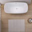 Baignoire de trempage autoportante 66,93 po