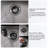 BATHLET 22'' W Single Bowl Stainless Steel Drop-In Kitchen Sink with 2 Faucet Holes-91904601
