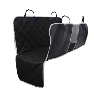 Housse de siège d'auto DOOG, noir, 52 po x 14,5 po x 20 po