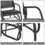 Ensemble de 2 fauteuils oscillants oscillants Outsunny Porch-1202601566
