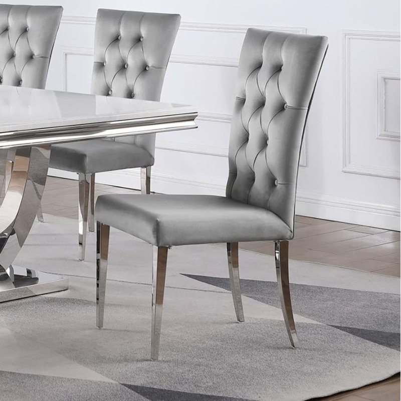 Chaise d'appoint Katrell, Gris