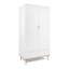 Oswaldo 2 Door Wood Wardrobe