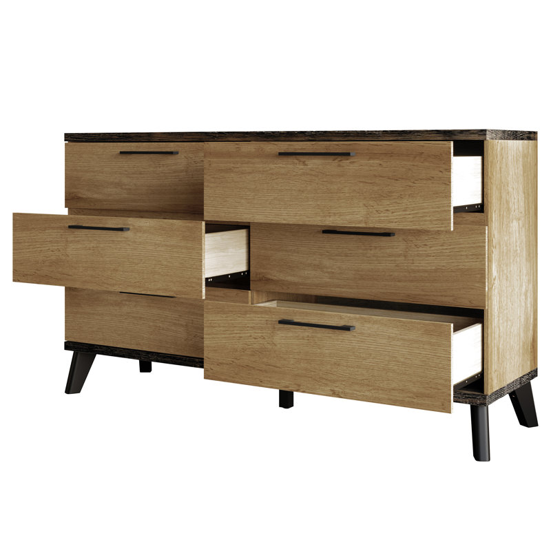 Commode 6 tiroirs Phyllida