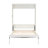 Full Size Murphy Bed with 2 Drawers, Beige