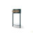 Unique Half Moon Design End Table With Sliding Rat Door,Elegant Semi-Circle Entryway Console Table With 2 Rat Storage Cabinet And Bottom Shelf For Living Room, Bedroom, Study, Hallway-857776589