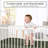 Watercolor Woodland Forest Animals 3 Pack Fitted Crib Sheets by Sweet Jojo Designs
