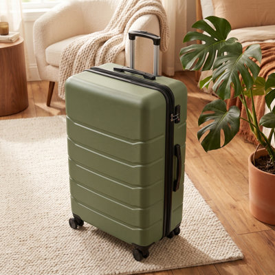20" Hardside Expandable Carry-On Luggage with Spinner Wheels, Lightweight ABS Suitcase