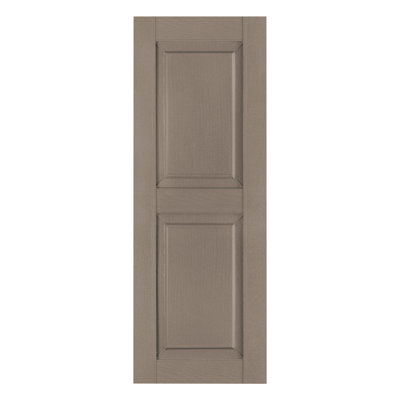 Custom Raised Panel Shutter (Pair)