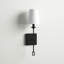 Ayleen 1-Light Dimmable Steel Wall Sconce