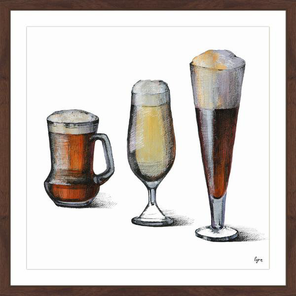 Eyre Tarney - Single Picture Frame Painting, 51cm H x 51cm W x 3.81cm D