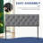 Tufted Upholstered Headboard – Adjustable Linen Design-1182413897
