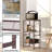 Smita 16.14'' W Steel Heavy Duty Storage Rack with Printer Stand-693403793