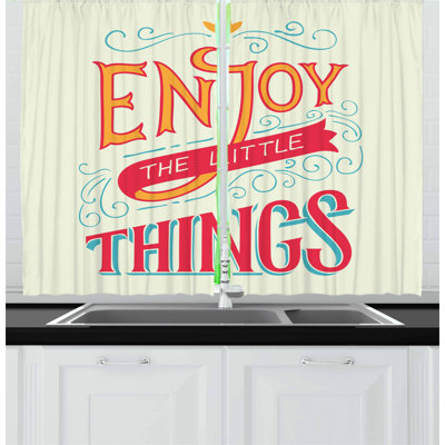 Tailored Kitchen Curtain