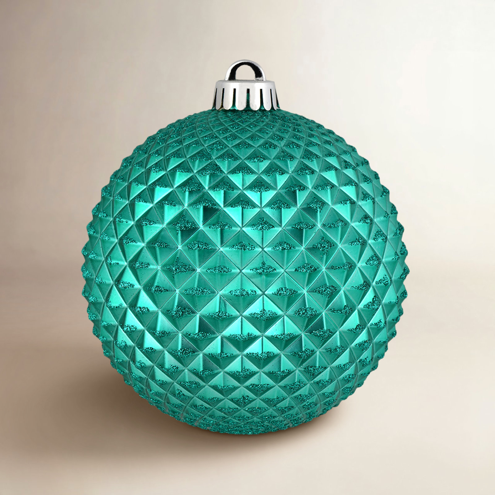 4" Shatterproof Bauble, Teal