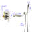 Pressure-Balanced (Temperature Control Only) Complete Shower System-62533956