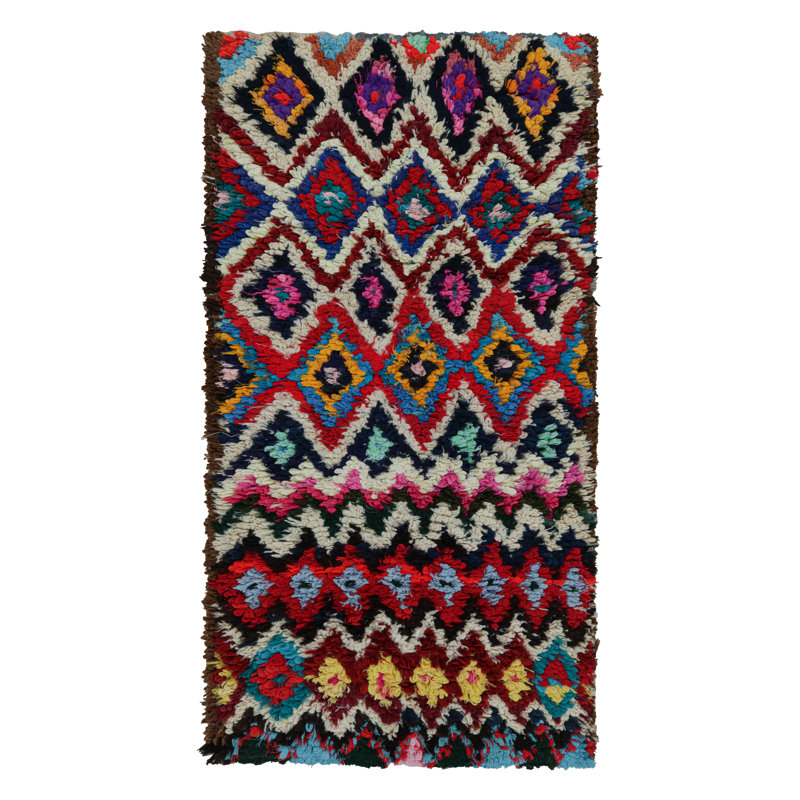 Wool Chevron Area Rug