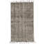 Hand Knotted Wool Area Rug in Beige And Brown