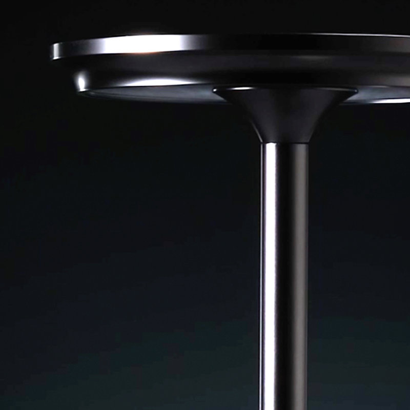 Taglieri 28Cm Portable Table Lamp, Black