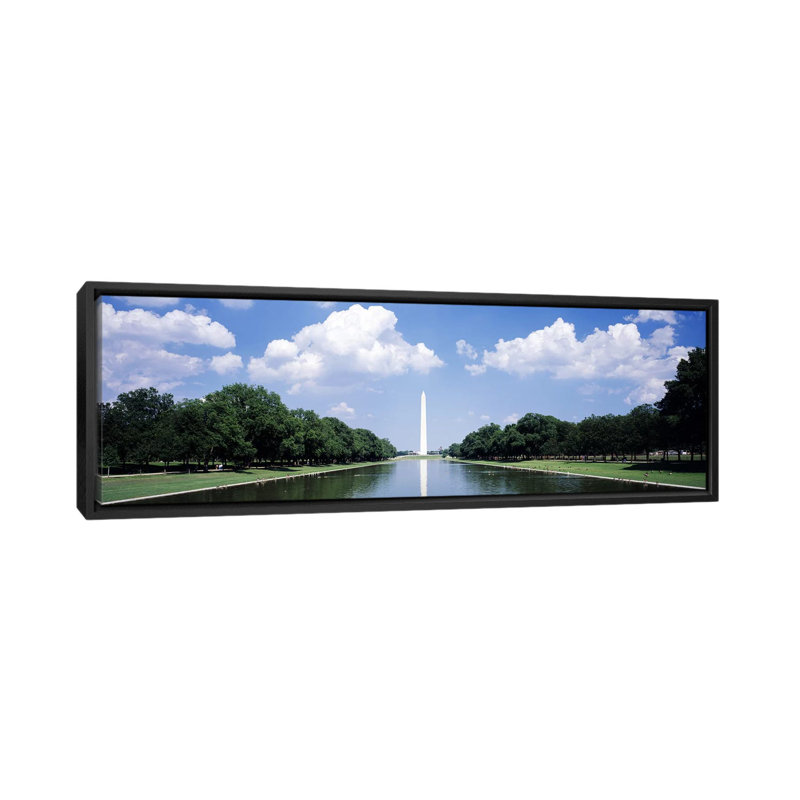 «Panoramic Washington Monument Washington», reproduction de photo sur toile tendue, H 12 po x l 36 po x P 1,5 po