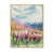 Toile naturelle avec cadre flottant