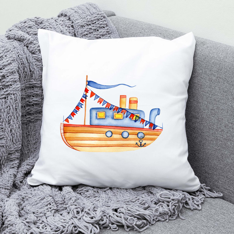 Coussin Chabria, H 14 po x l 14 po