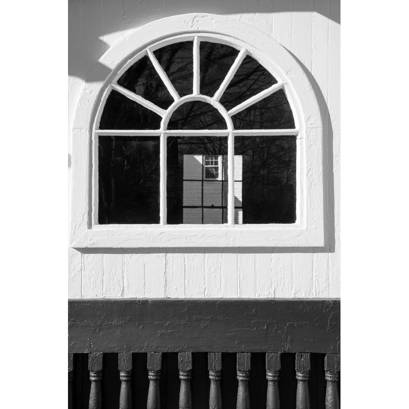Black and White Windows and Shadows IV by Laura DeNardo - Wrapped Canvas Photograph Print, Wrapped Canvas, 46 cm H x 30 cm W