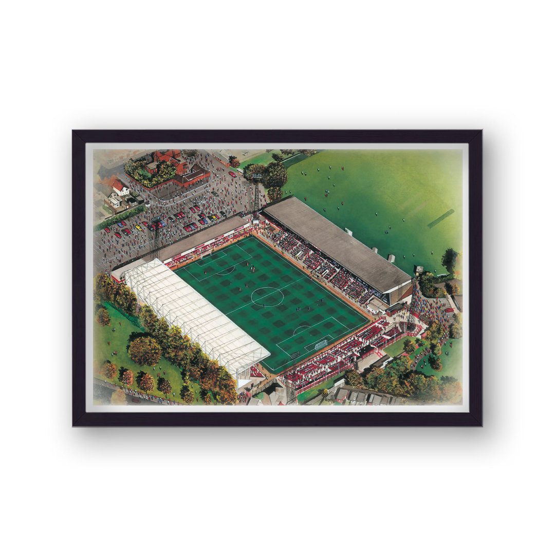 Swindon Town FC - County Ground - Single Picture Frame Print