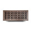 Taille de registre de la plaque de ventilation de plancher avec plaque supérieure de l'amortisseur-110508184-110508190