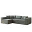 Canapé modulaire rembourré Corduroy