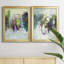 Déplacement sur I - ensemble de 2 peintures sur toile encadrées-808836765-808836752