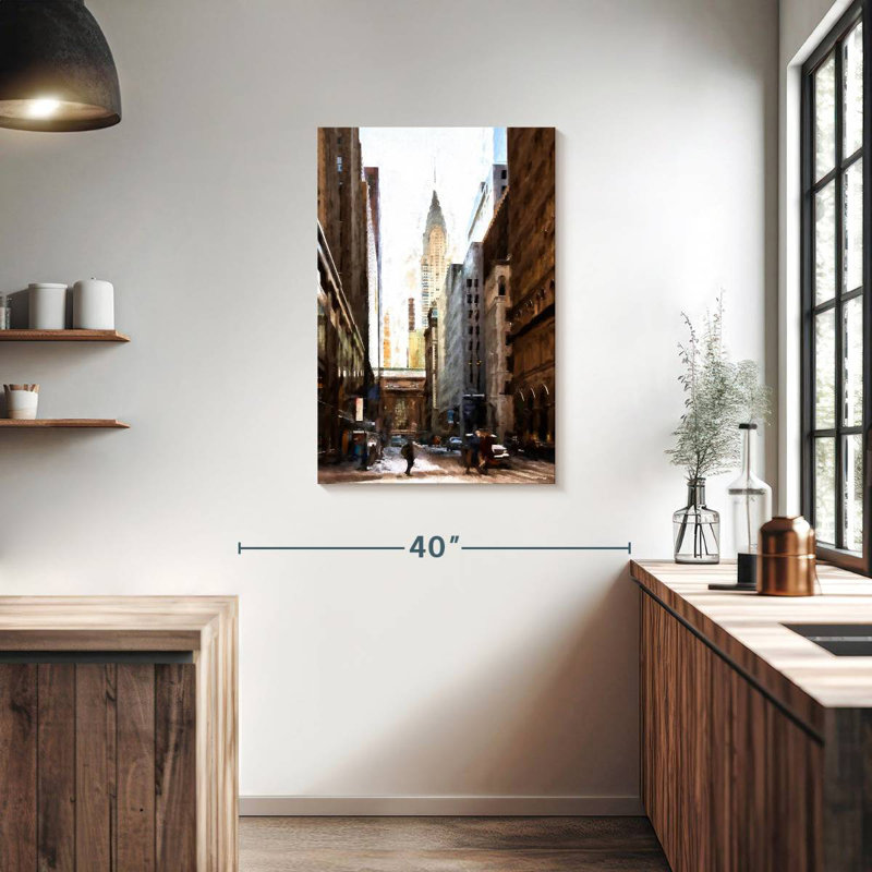 Aime New York Architecture I, H 36 po x l 24 po