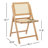 Dan Rattan Folding Dining Chair-71526370