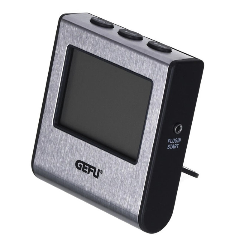 Gefu Stainless Steel Tempere Digital Oven Thermometer - Silver