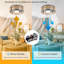11.81cm Ceiling Fan with LED Lights
