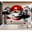 Murale pelez et collez de qualité supérieure - Paysage japonais-984314704