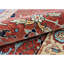 Hand-Knotted High-Quality Red and Ivory Area Rug