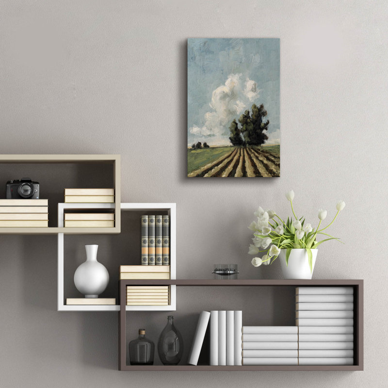 Art mural épique «Copse Of Trees» par Marian Parsons, 16 po x 24 po, H 24 po x l 16 po