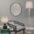 Refined Iron Round Mirror-84684135