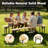 Aleacia 6 - Person Fir Solid Wood Patio Dining Set Rectangular Table-1499685148