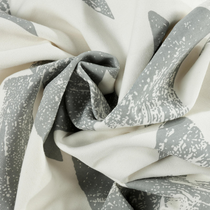 Housses de coussin en coton à imprimé, Fumée