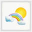 Geoghegan, soleil sur arc-en-ciel, art encadré-1366286914