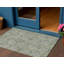 Tapis d'intérieur / extérieur 3 pi x 5 pi vert gris et taupe floral artichaut lavable