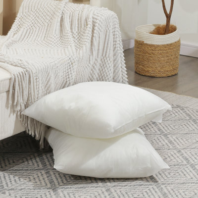 Set Of 2 Plush Pillow Inserts