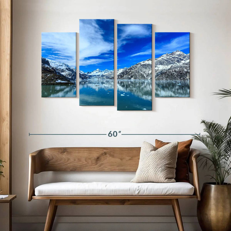 Alvord Glacier Bay Mountains, 32" H x 52" W