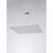 Brushed Nickel Stainless Steel Ceiling Mounted Shower With Handheld And 16" Head - Brings Natural Rainfall Self-cleaning Nozzle Handheld, Made Of