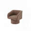 Fauteuil demi-tonneau pivotant de 28 po Adkisson-1021870426
